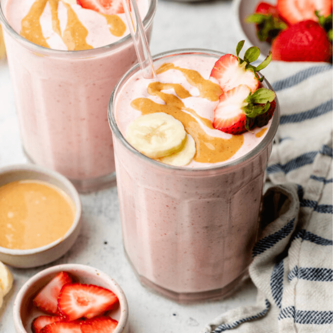 TMC Family Recipe of the Week: Strawberry Peanut Butter Smoothie