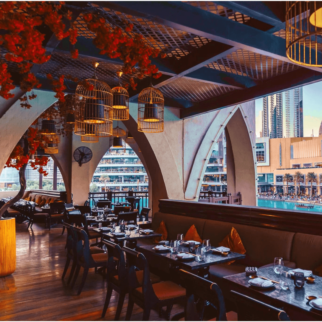 Best for Views of the Burj Khalifa and the Dancing Fountains: Karma Kafe