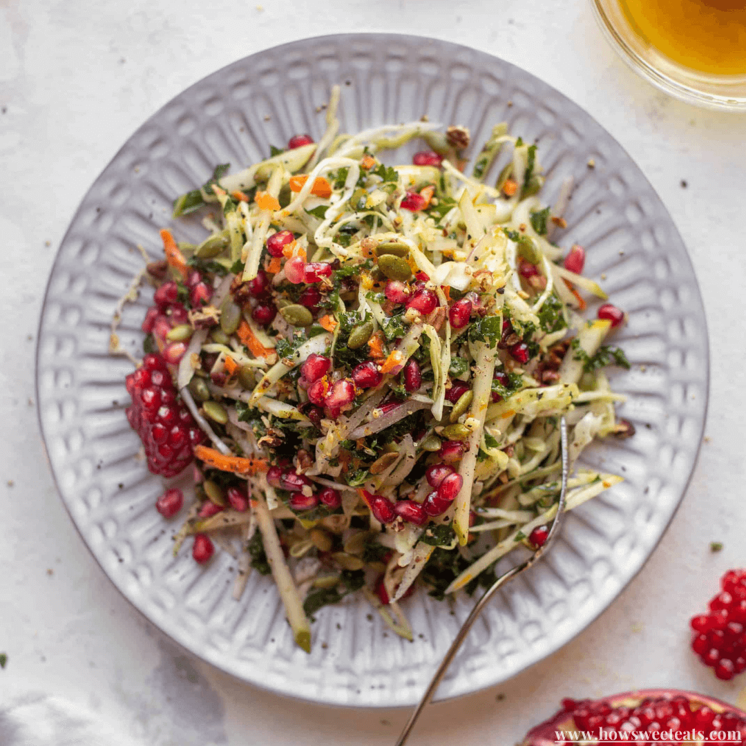 TMC Family Recipe of the Week: Crunchy Pomegranate Slaw Salad