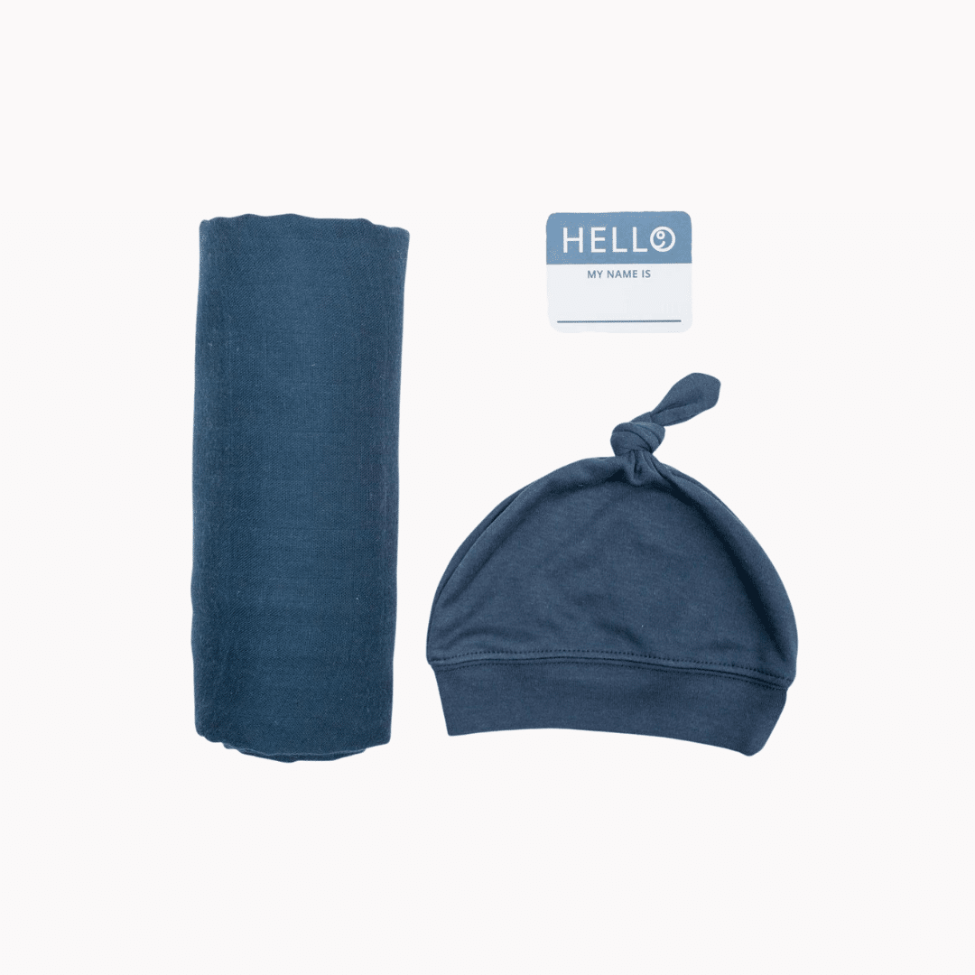 Hat & Swaddle Set